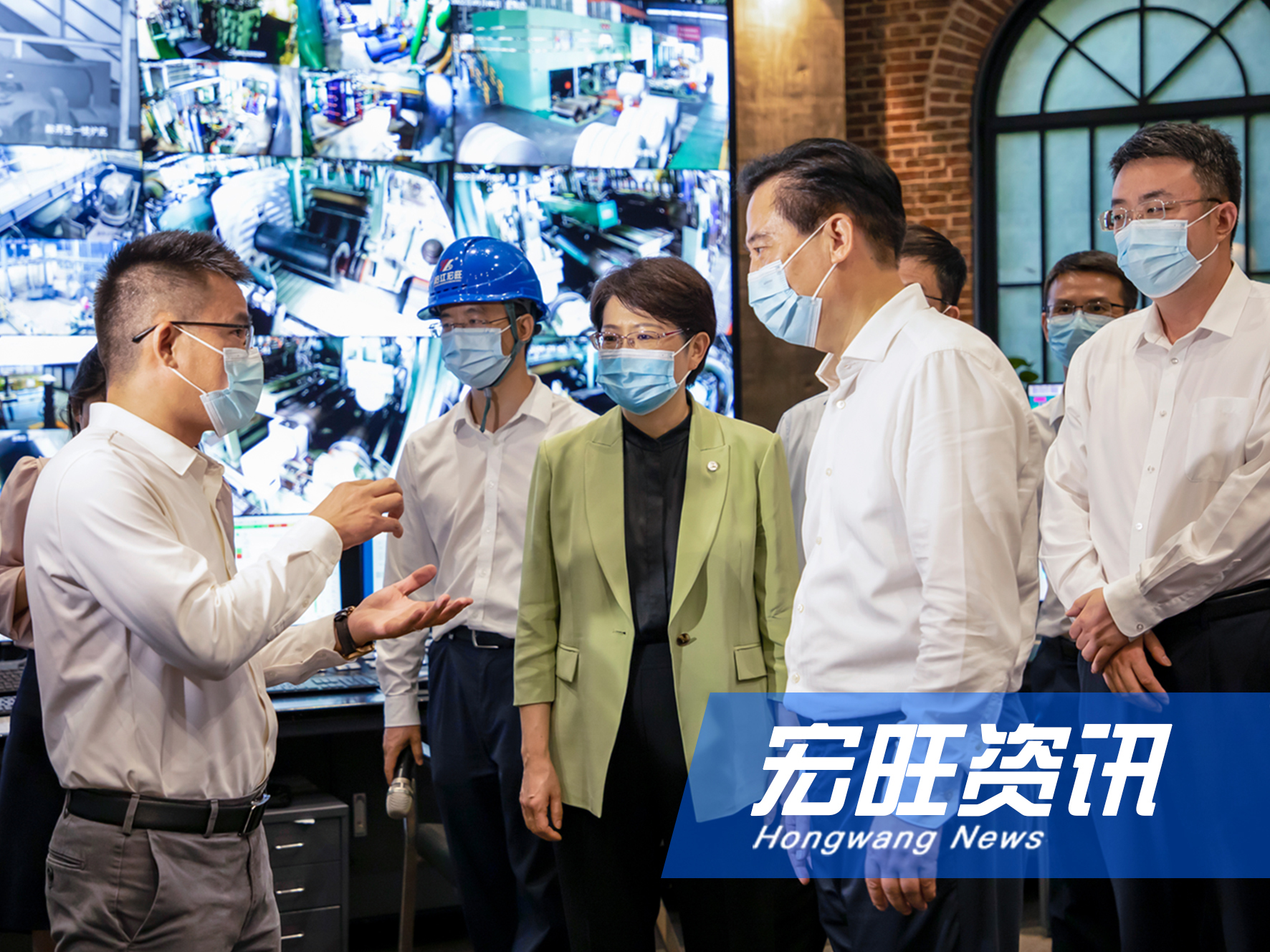 广东省人大常委会主任黄楚平一行莅临阳江宏旺调研