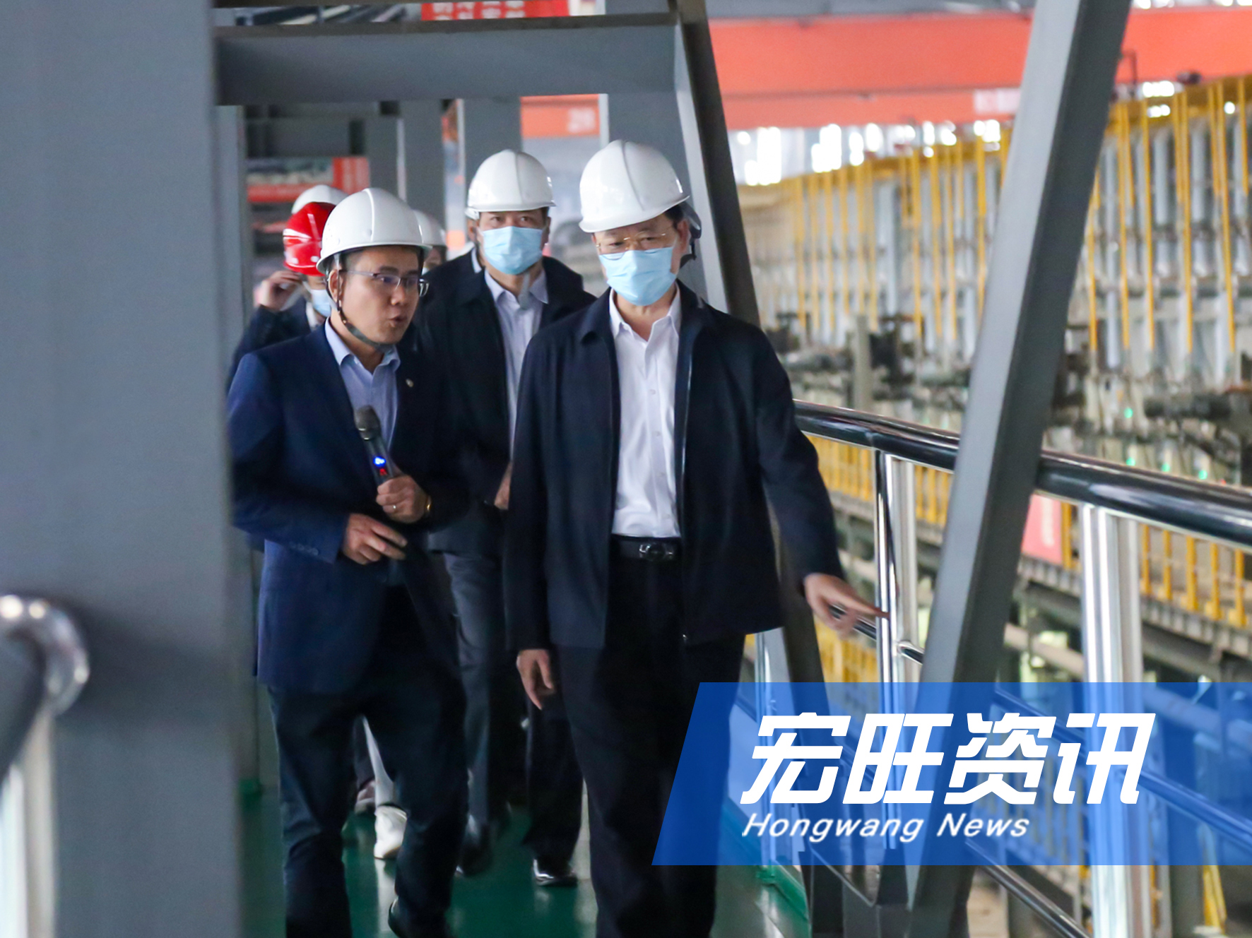 佛山市委常委、统战部部长丁锡丰一行莅临福建宏旺调研